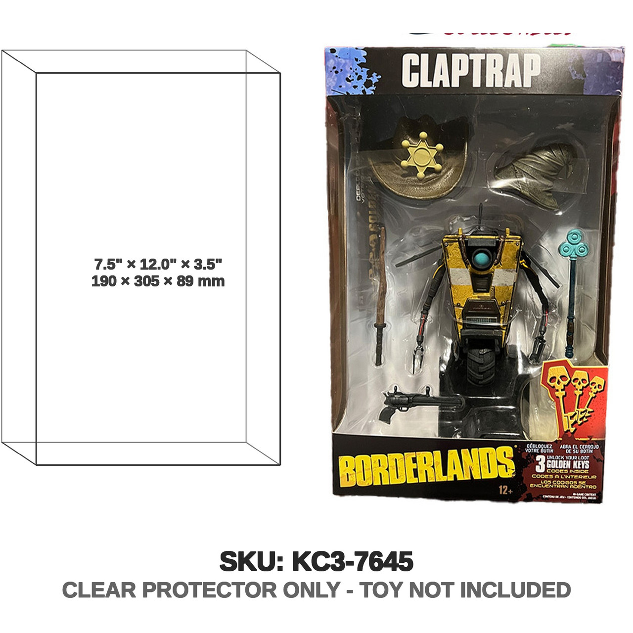 Gearbox Software Borderlands Sheriff Claptrap