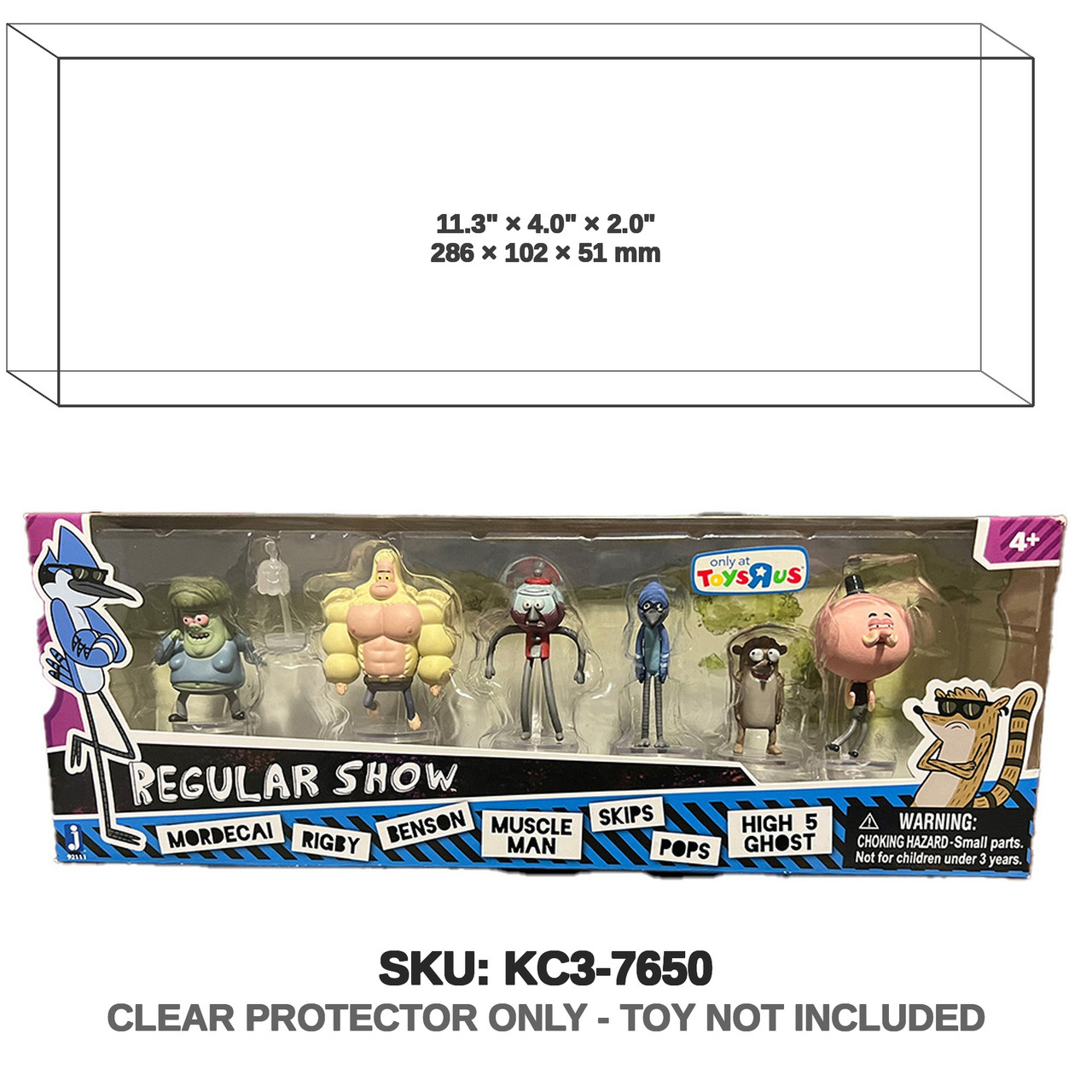 Regular Show 7 Pack Mini Figures