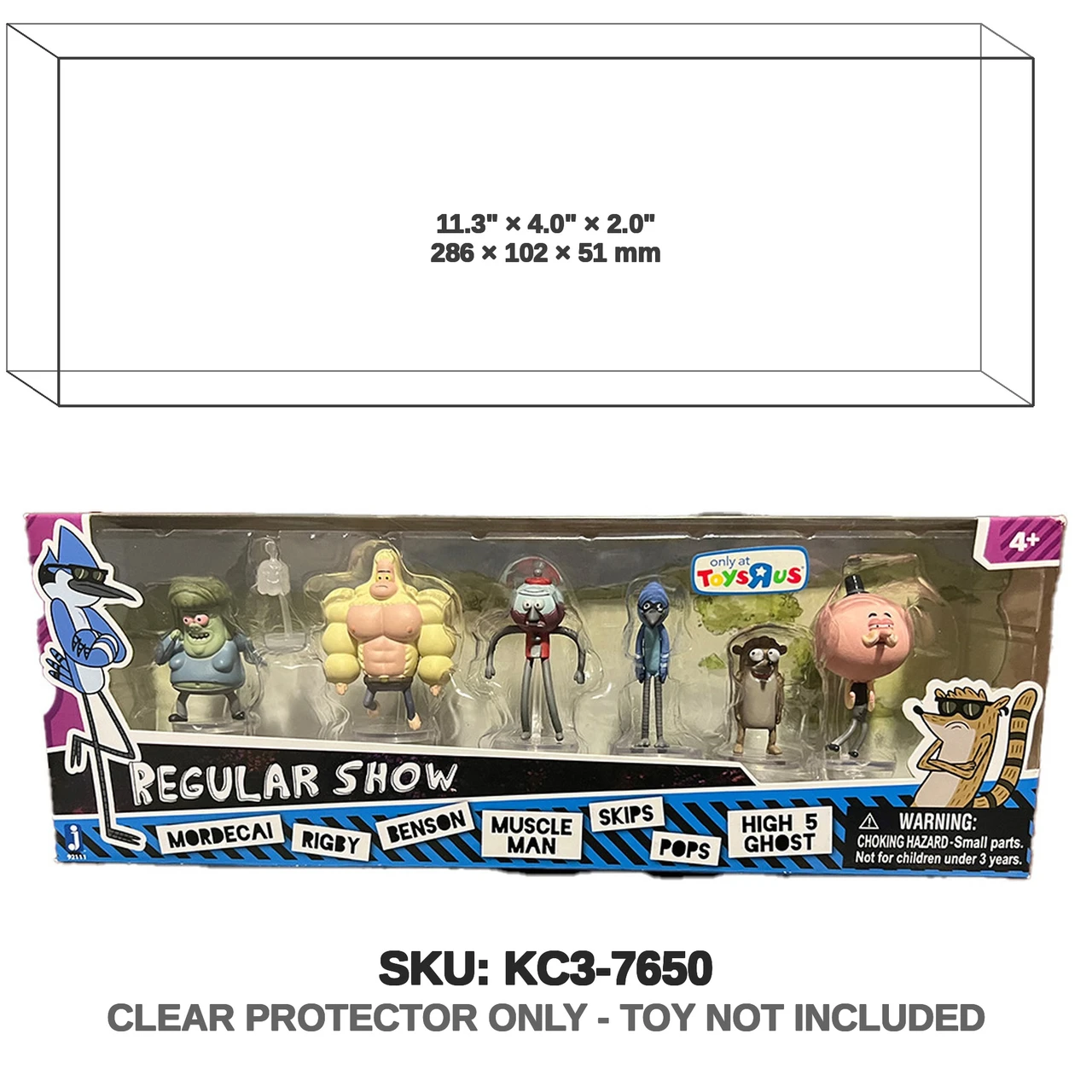 Regular Show 7 Pack Mini Figures