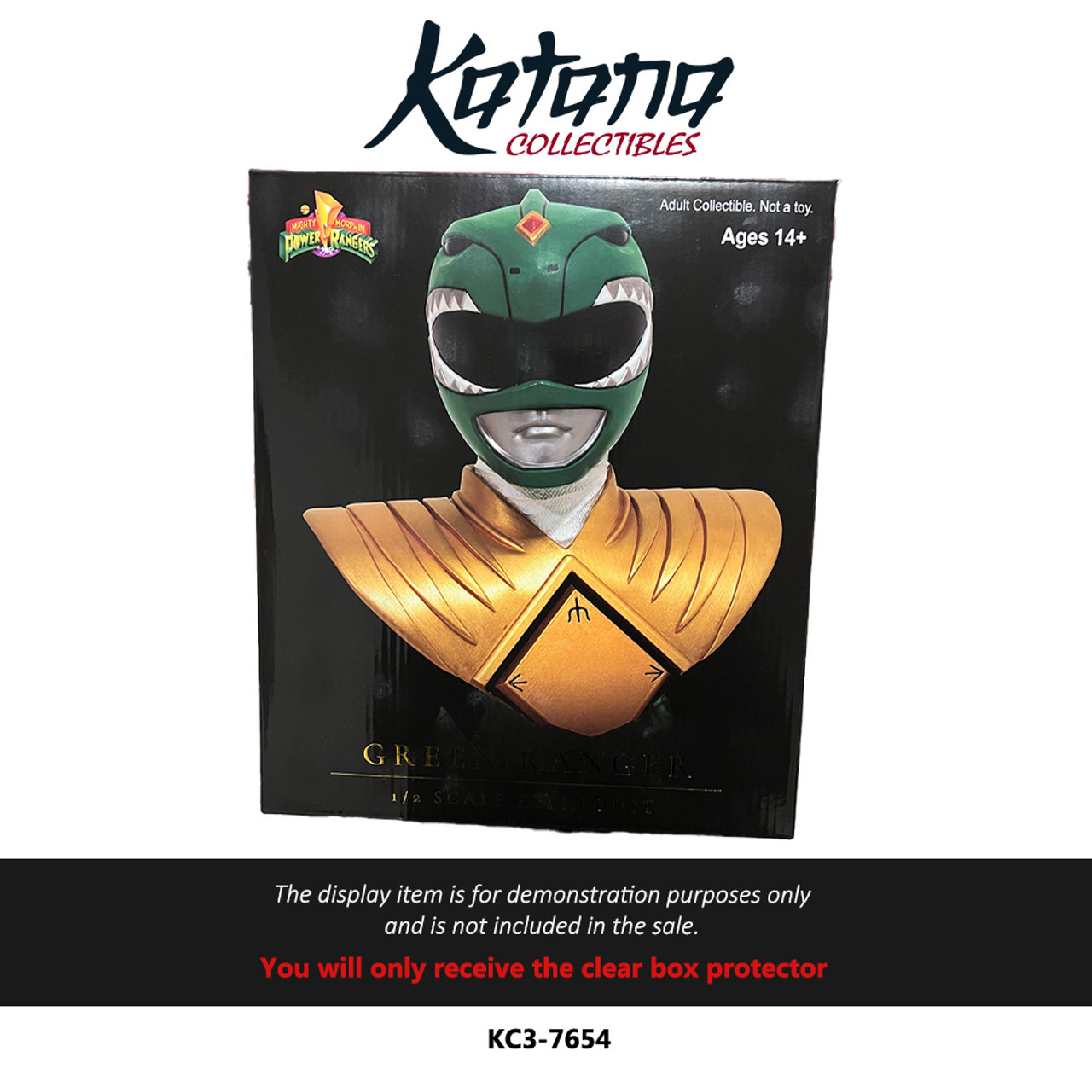 Katana Collectibles Protector For Legends - Green Ranger - 1/2 Scale Resin Bust