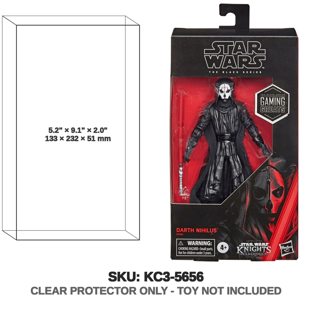 Darth Nihilus Star Wars Black Series Figure