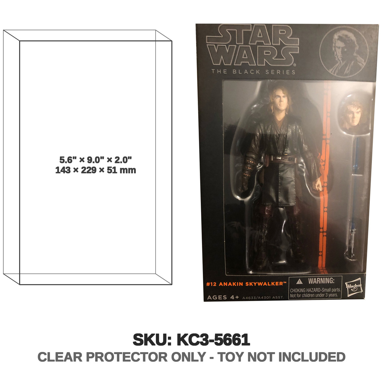 Anakin Skywalker Star Wars Black Series Figure