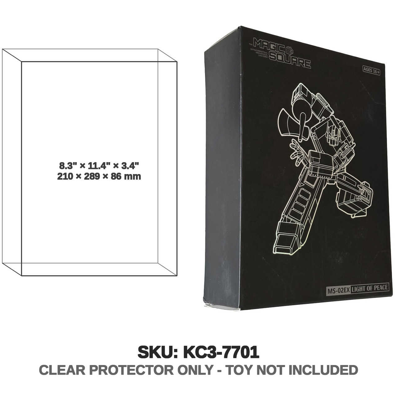 Magic Square MS-02EX 2.0 Light Of Peace Optimus Prime