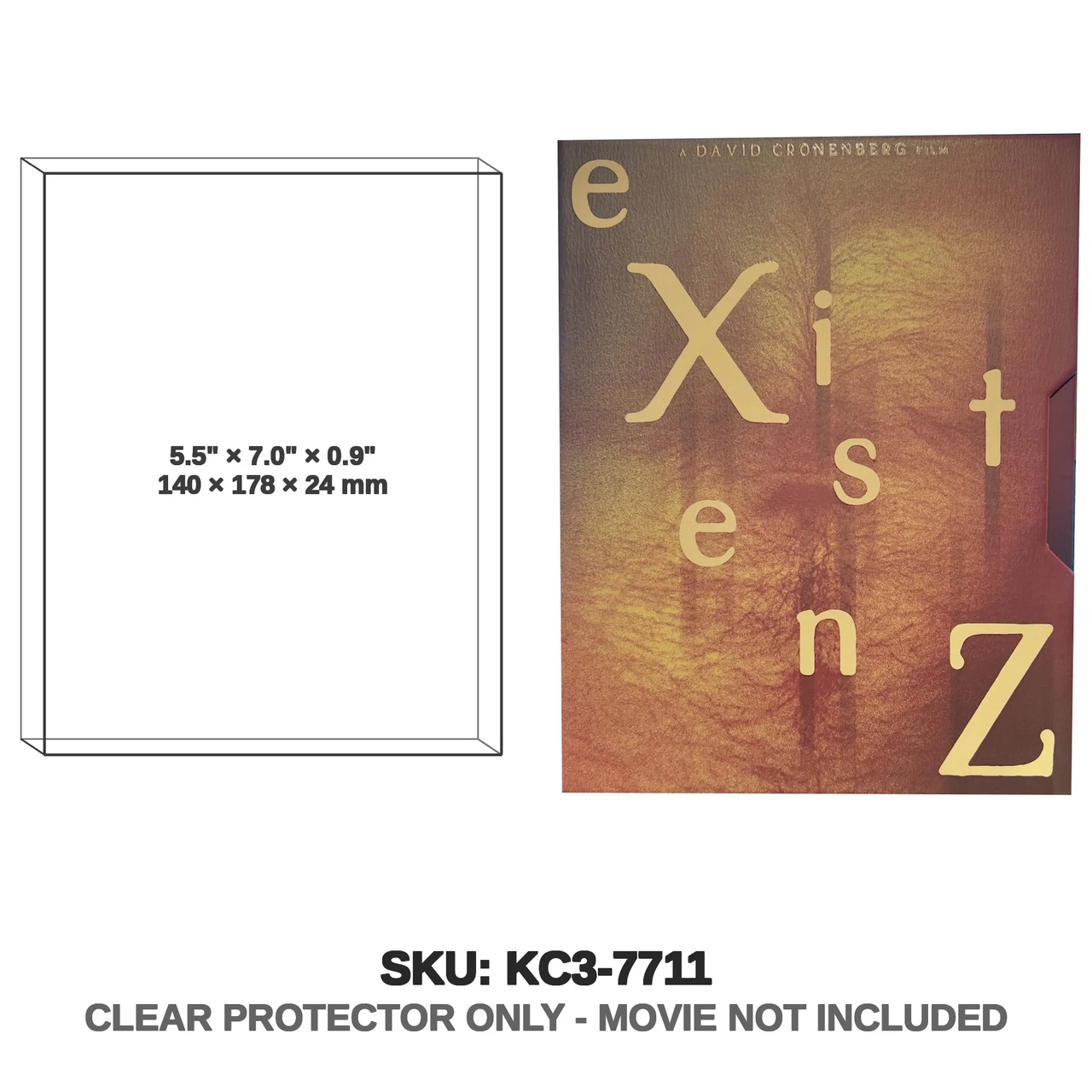 Existenz 4K Blu-ray Slipcover Set 2023