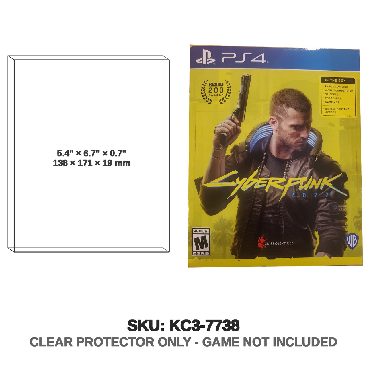 Cyberpunk 2077 in the box edition PS4