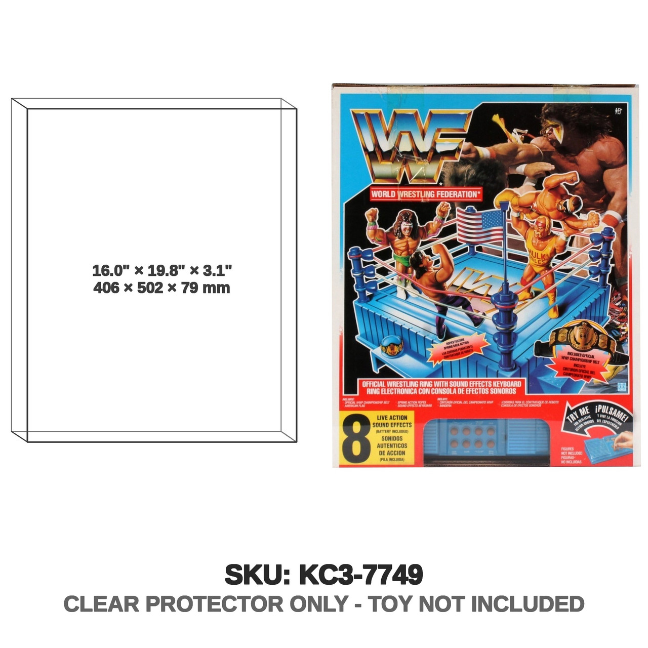 Hasbro WWE Talking Ring