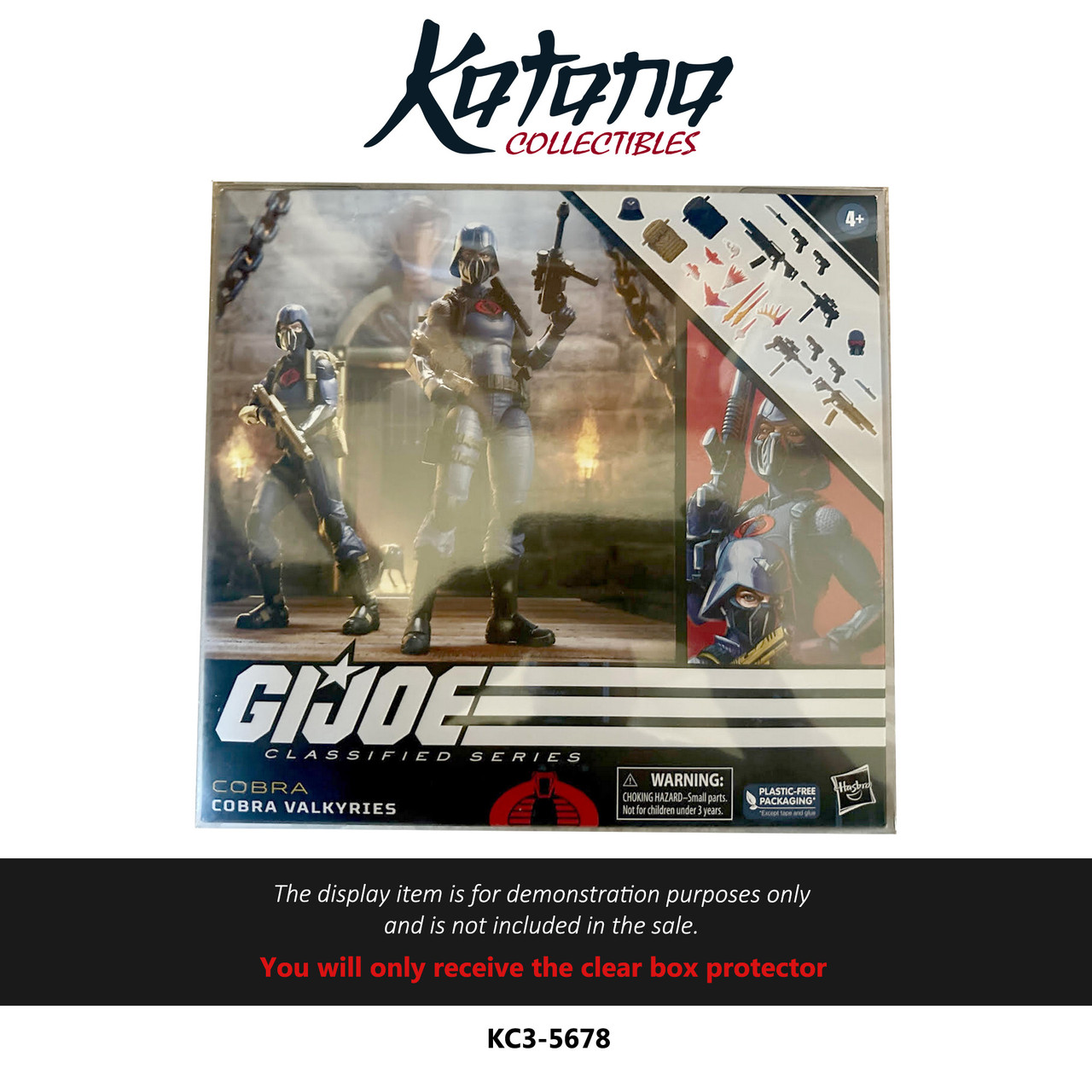 Katana Collectibles Protector For G.I. Joe Classified Series - Cobra Valkyries