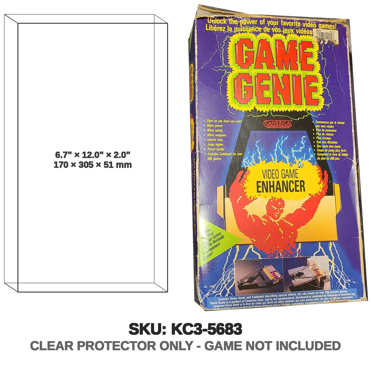 NES Game Genie Blue Box Variation