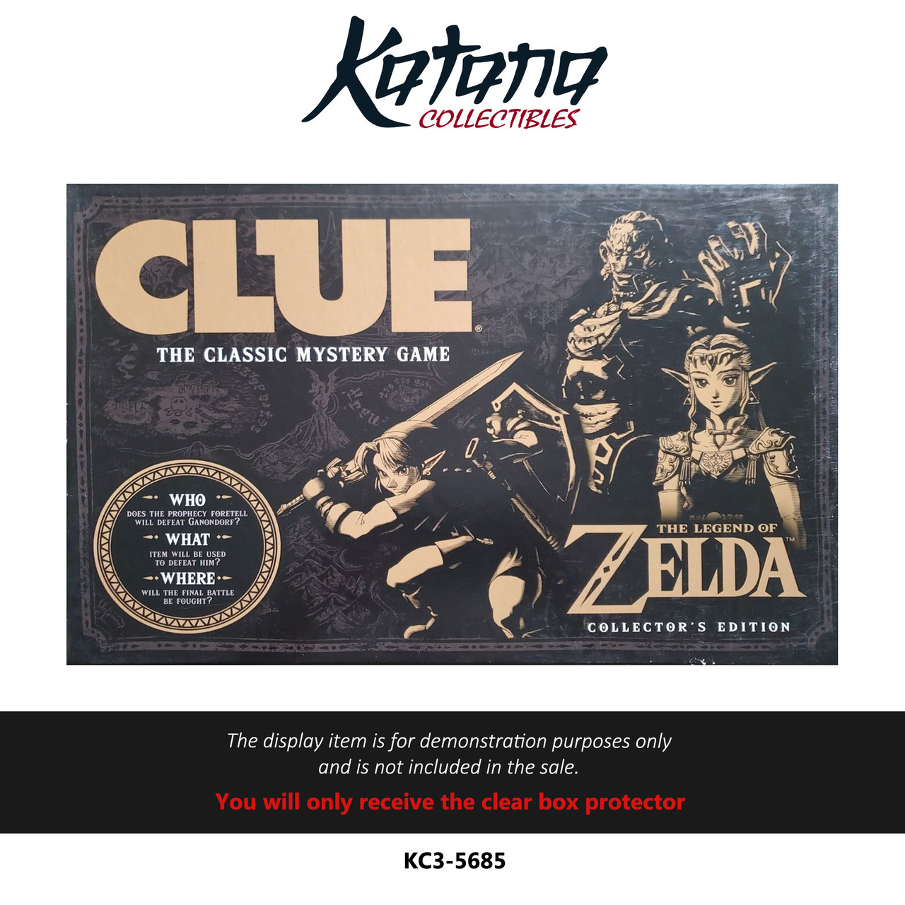 Katana Collectibles Protector For Clue - Zelda Collector's Edition