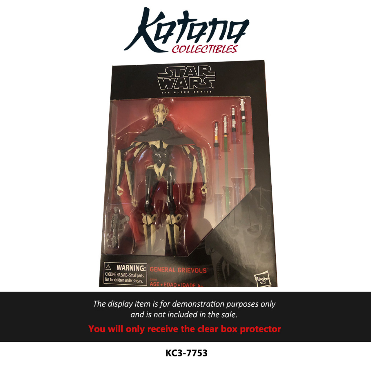 Katana Collectibles Protector For Star Wars The Black Series General Grievous