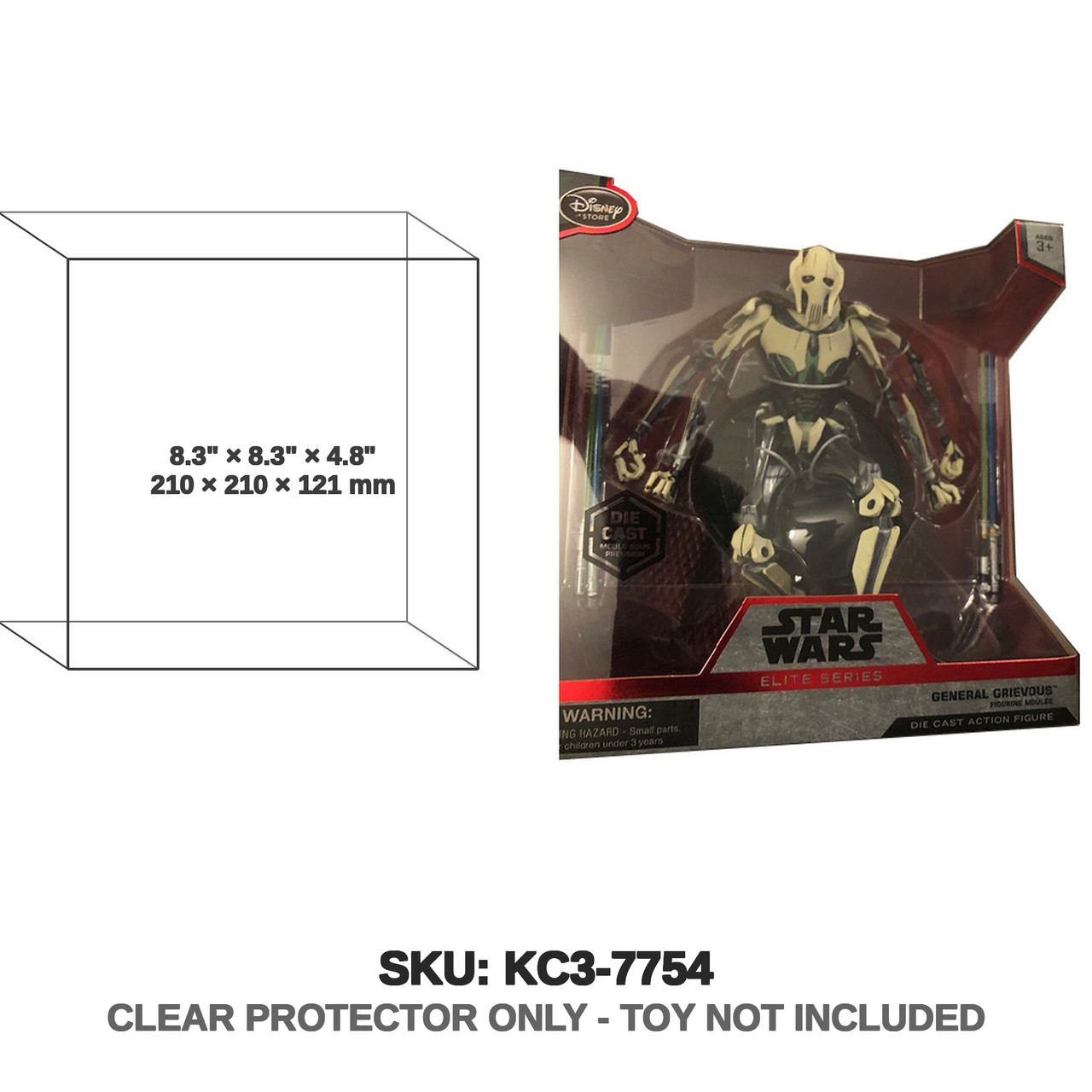 Mattel Star Wars Hot Wheels General Grievous Die Cast