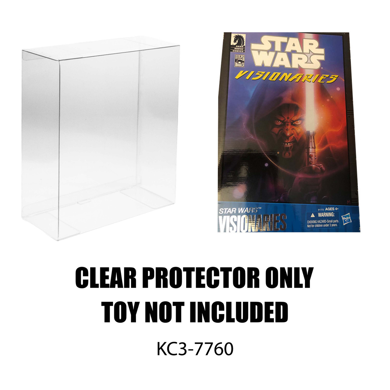 Protector For Star Wars 2010 SDCC Visionaries Darth Maul Owen Lars Figure