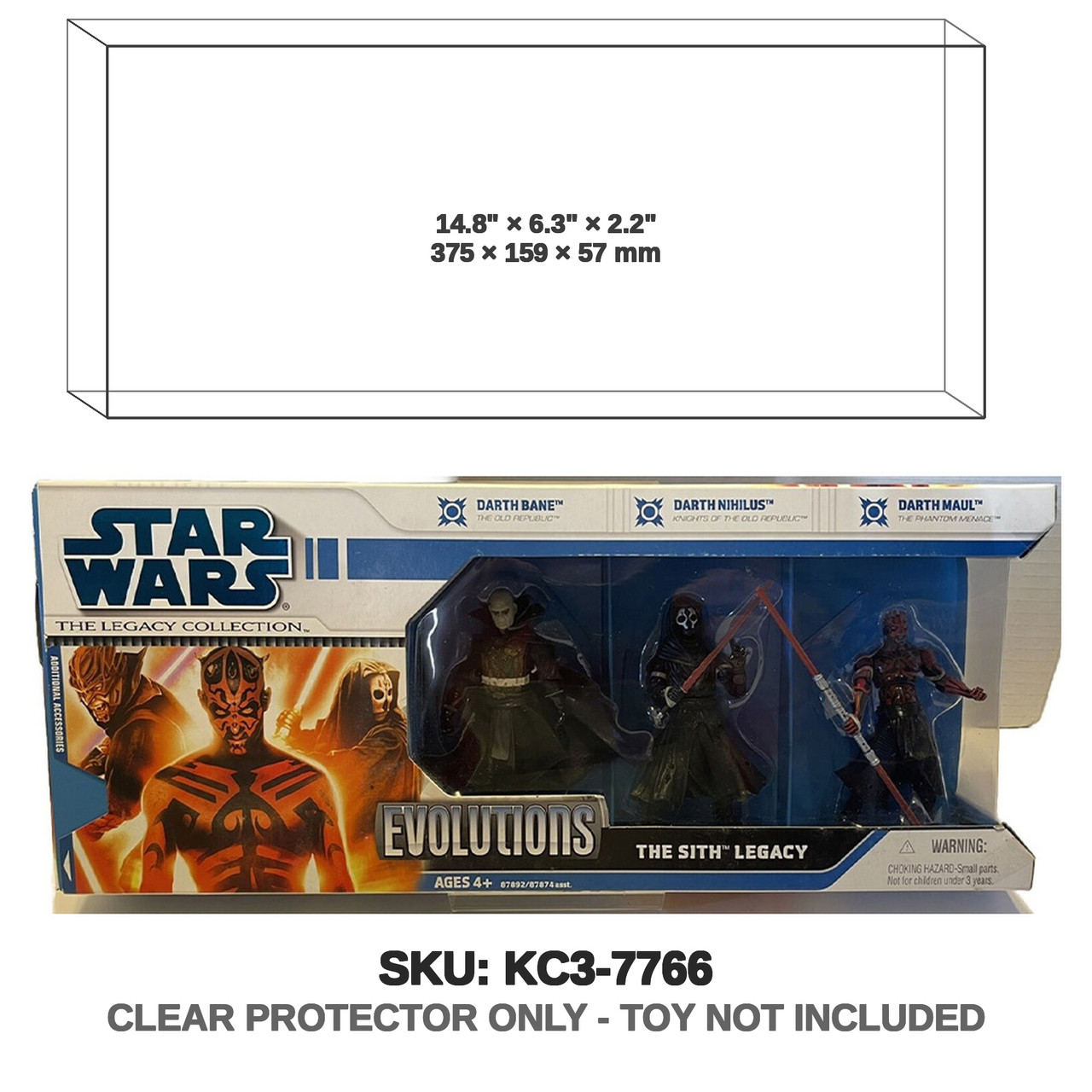 Hasbro Star Wars The Vintage Collection Evolutions The Sith Legacy