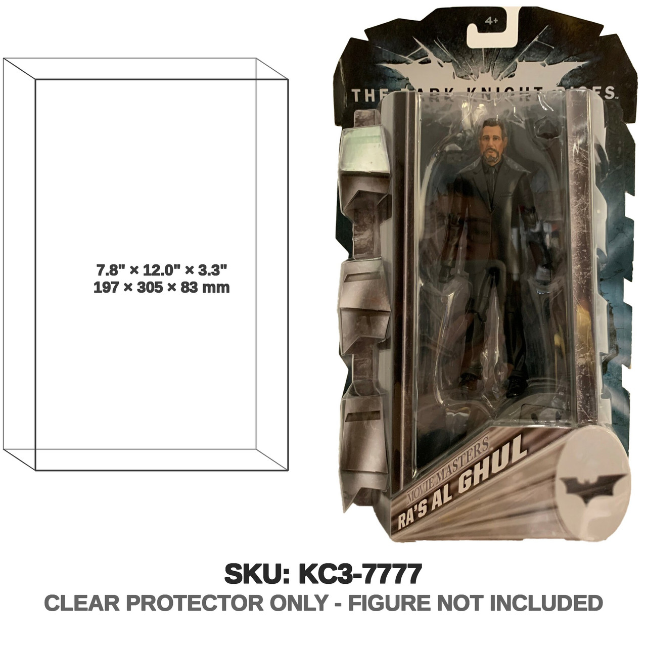 Mattel The Dark Knight Rises Masters Collector Ra's Al Ghul Figure