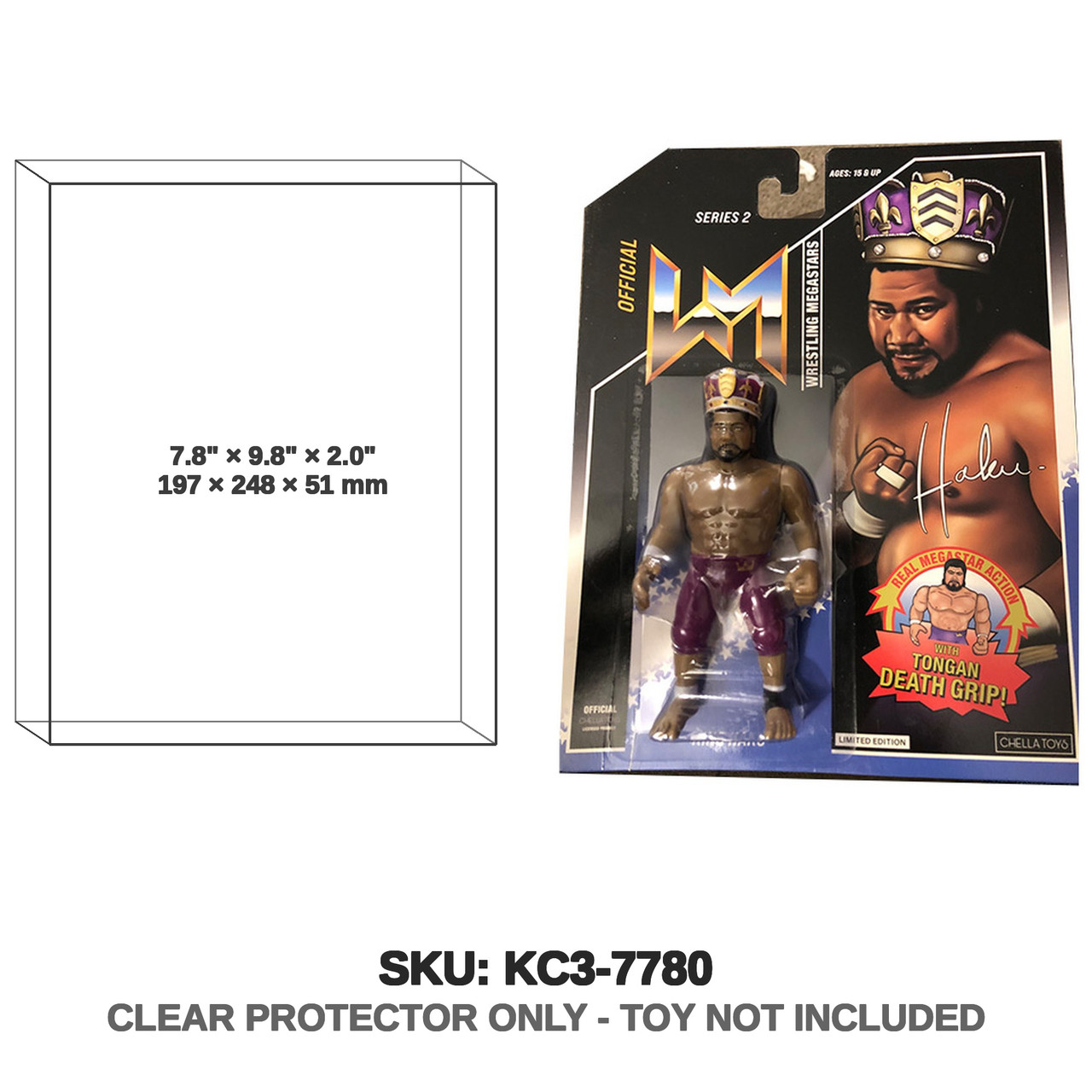 King Haku Wrestling Megastars Figure