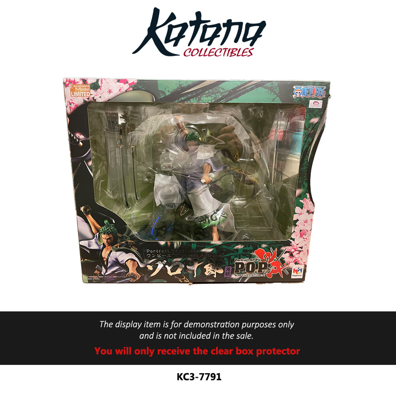 Katana Collectibles Protector For One Piece - Portrait of Pirates - Zoro Juro - Warriors Alliance by MegaHouse