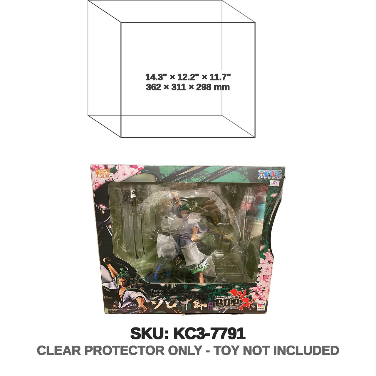 MegaHouse One Piece Portrait of Pirates Zoro Juro Warriors Alliance