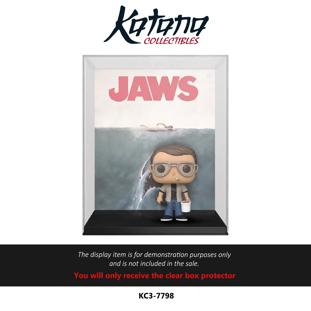 Protector For Protector for Funko Pop! VHS Cover Jaws - Opened Box