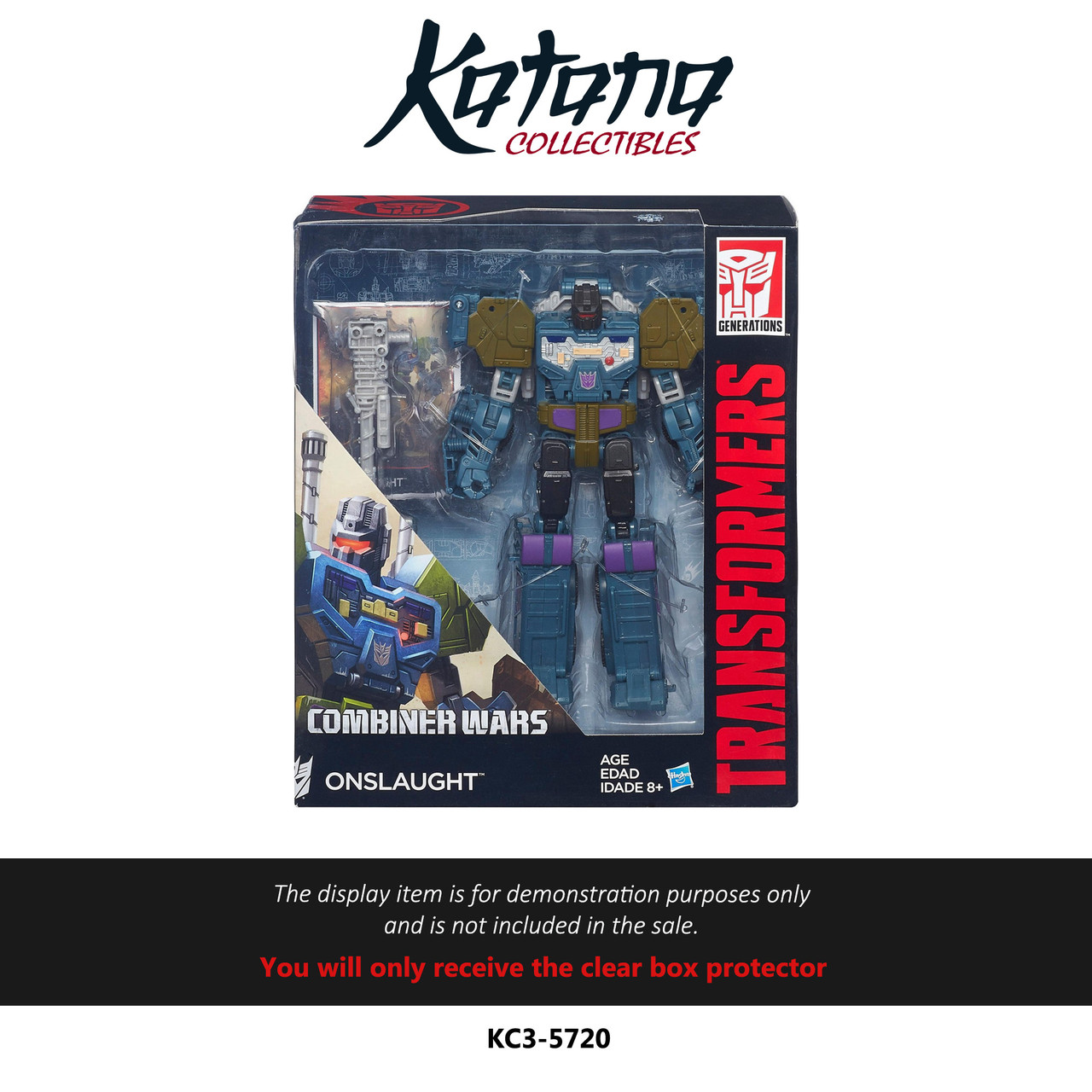 Katana Collectibles Protector For Transformers Combiner Wars Onslaught