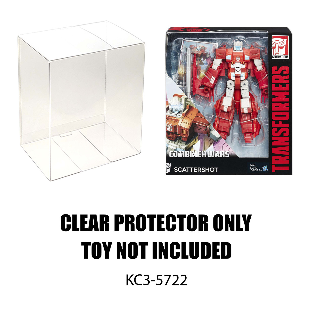 Protector For Transformers Combiner Wars Scattershot