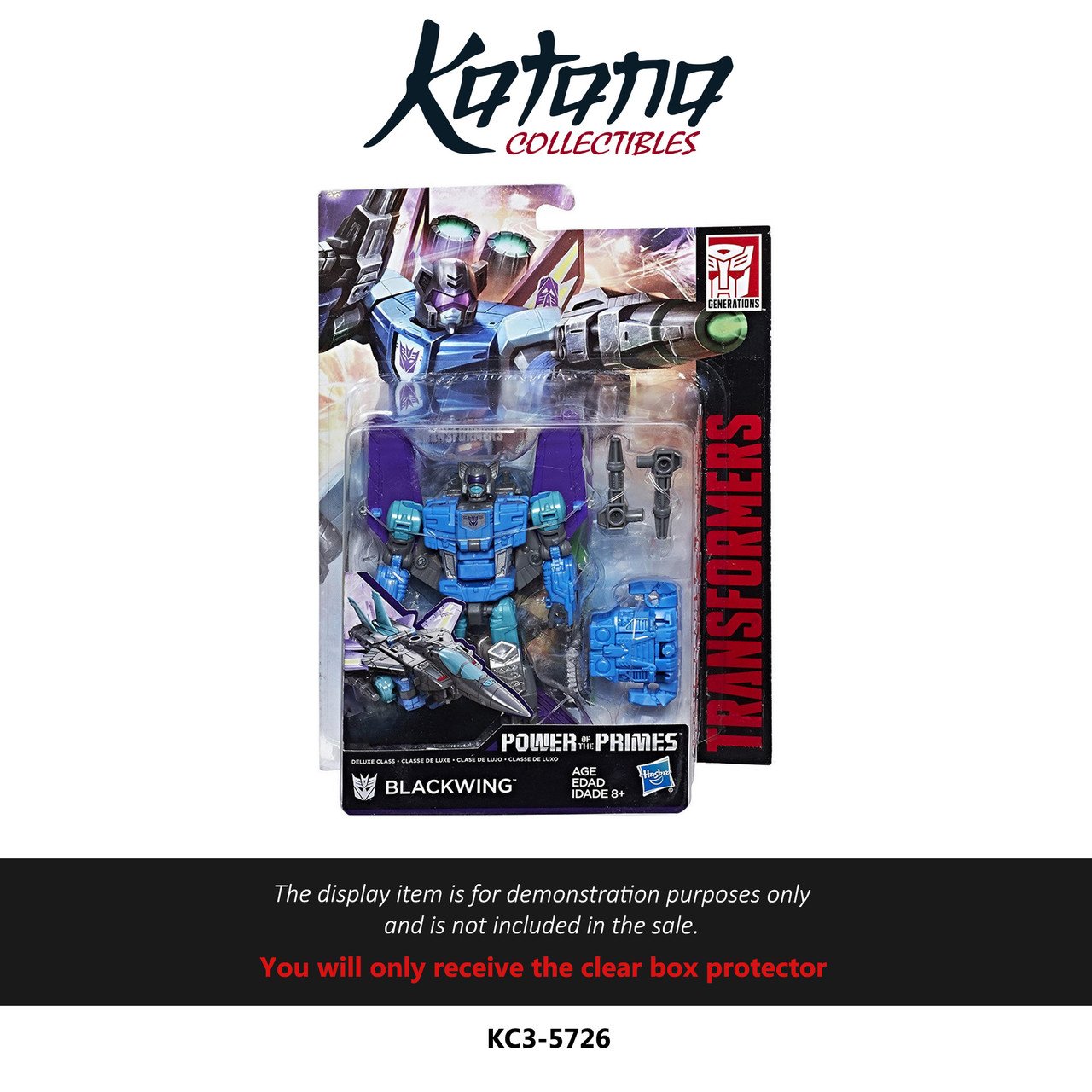 Katana Collectibles Protector For Transformers Power Of The Primes Blackwing