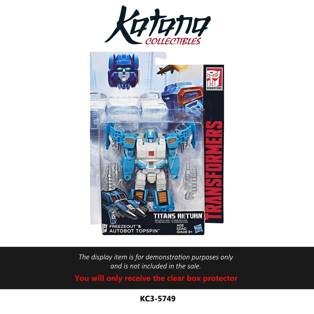 Katana Collectibles Protector For Transformers Titans Return Freezeout & Autobot Topspin