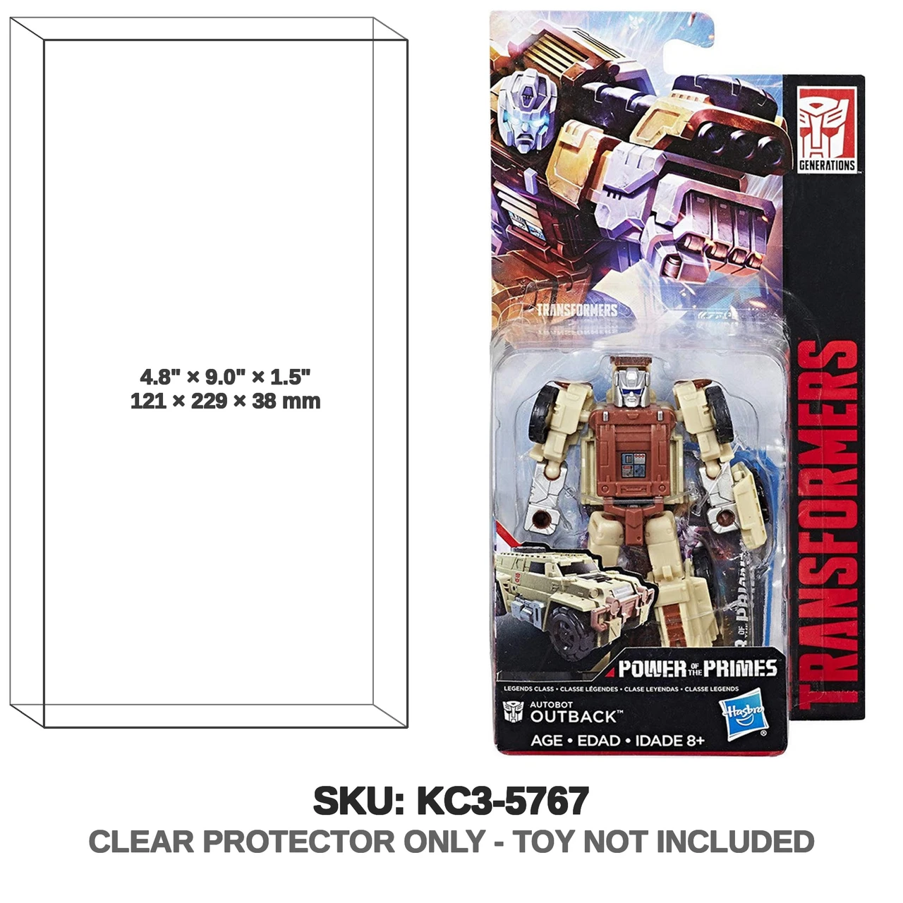 Hasbro Transformers Power of the Primes Autobot Outback