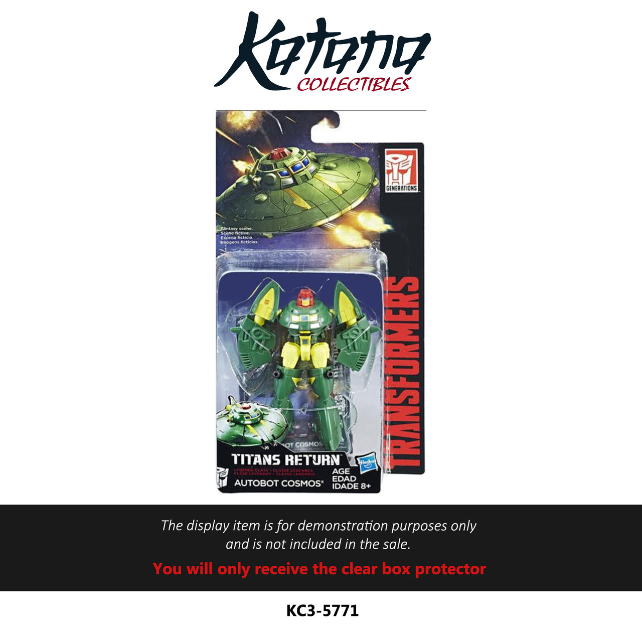 Katana Collectibles Protector For Transformers Titans Return Autobot Cosmos