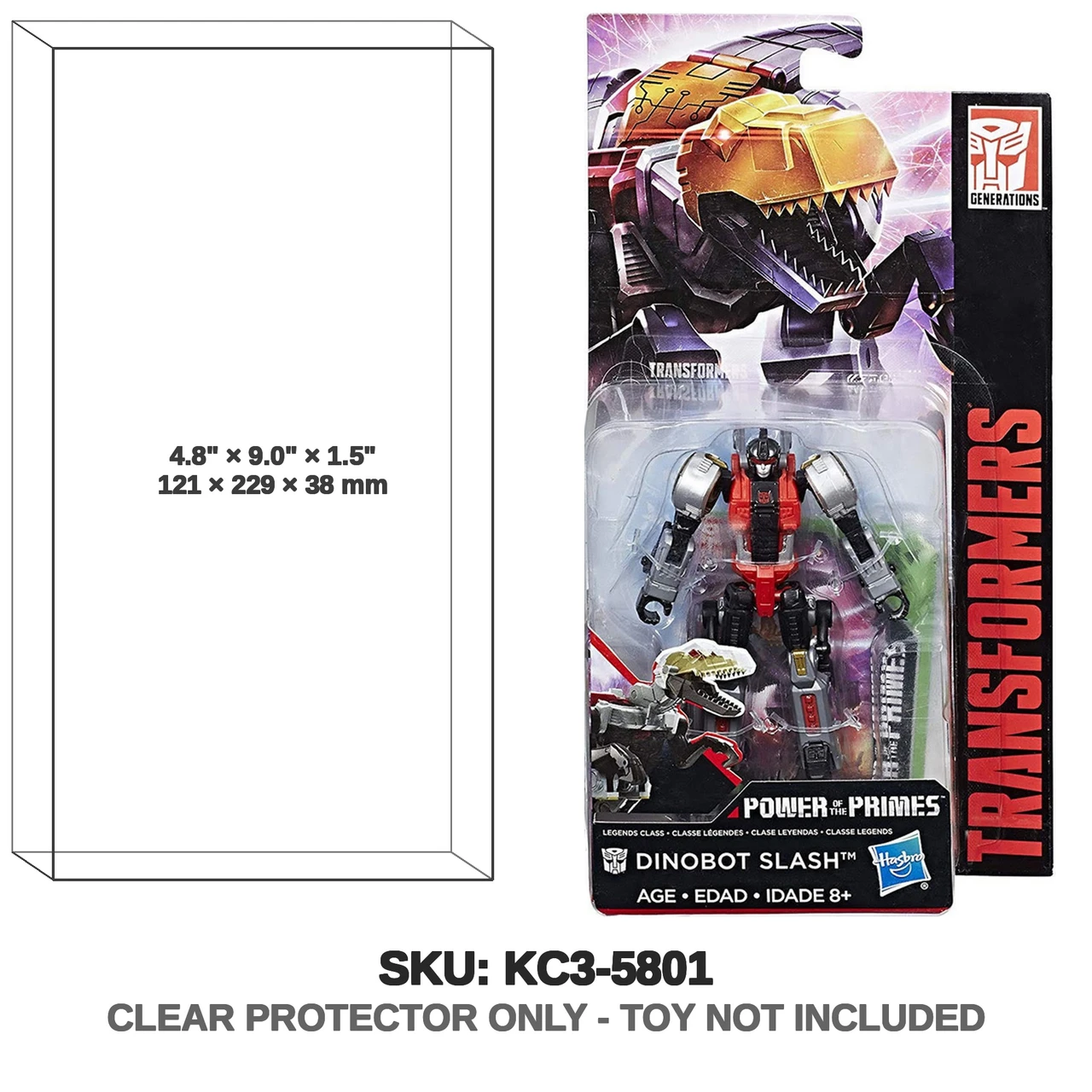 Dinobot Slash Transformers Power of the Primes Figure