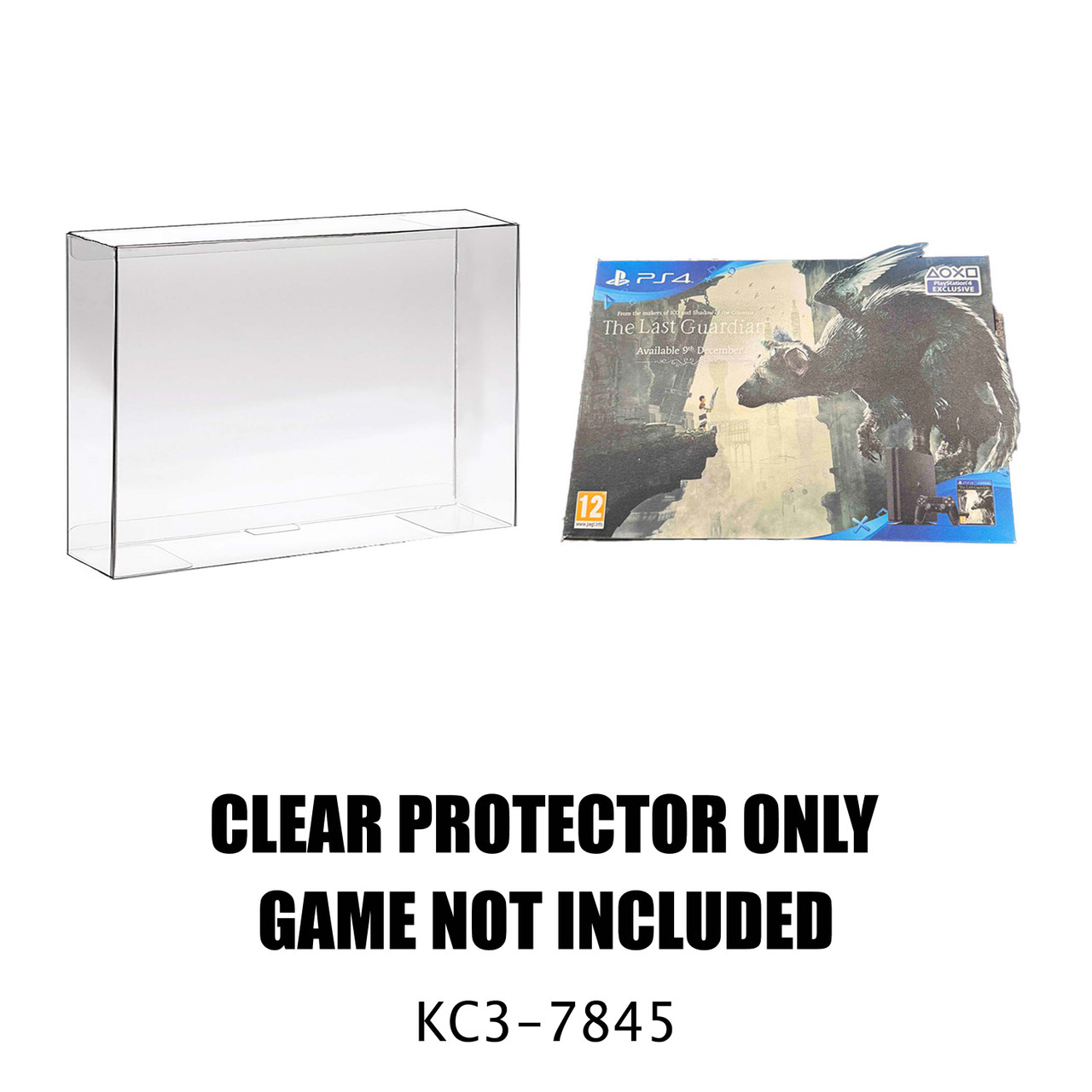Protector For The Last Guardian PS4 small store promotional display box
