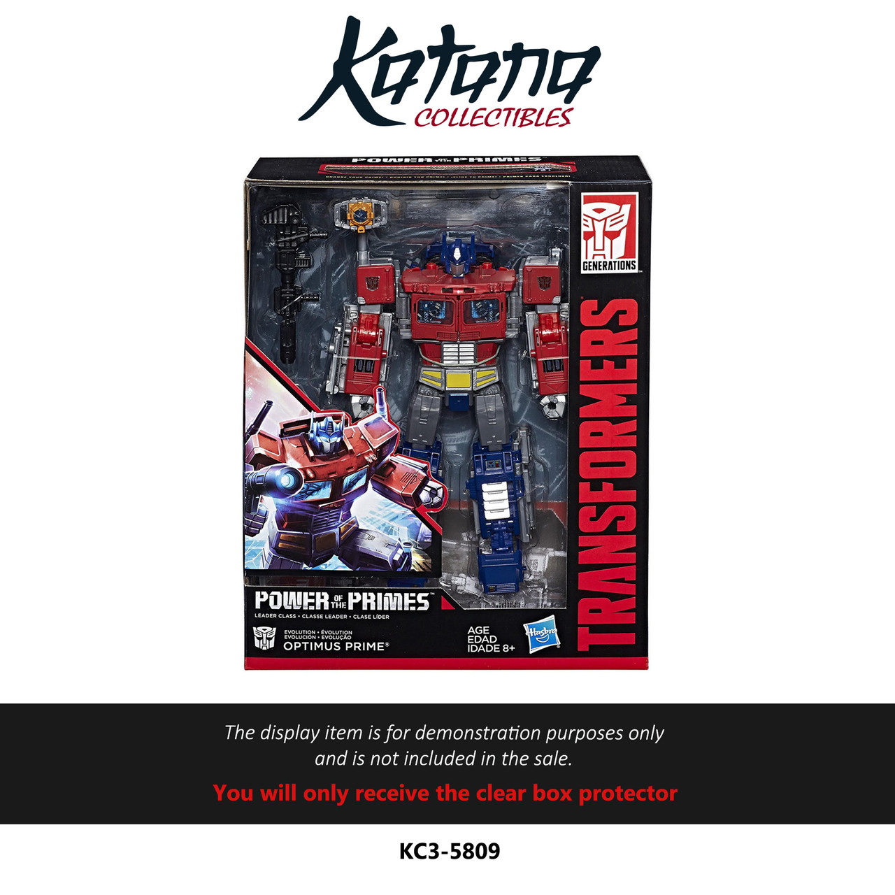 Katana Collectibles Protector For Transformers Power Of The Primes Optimus Prime