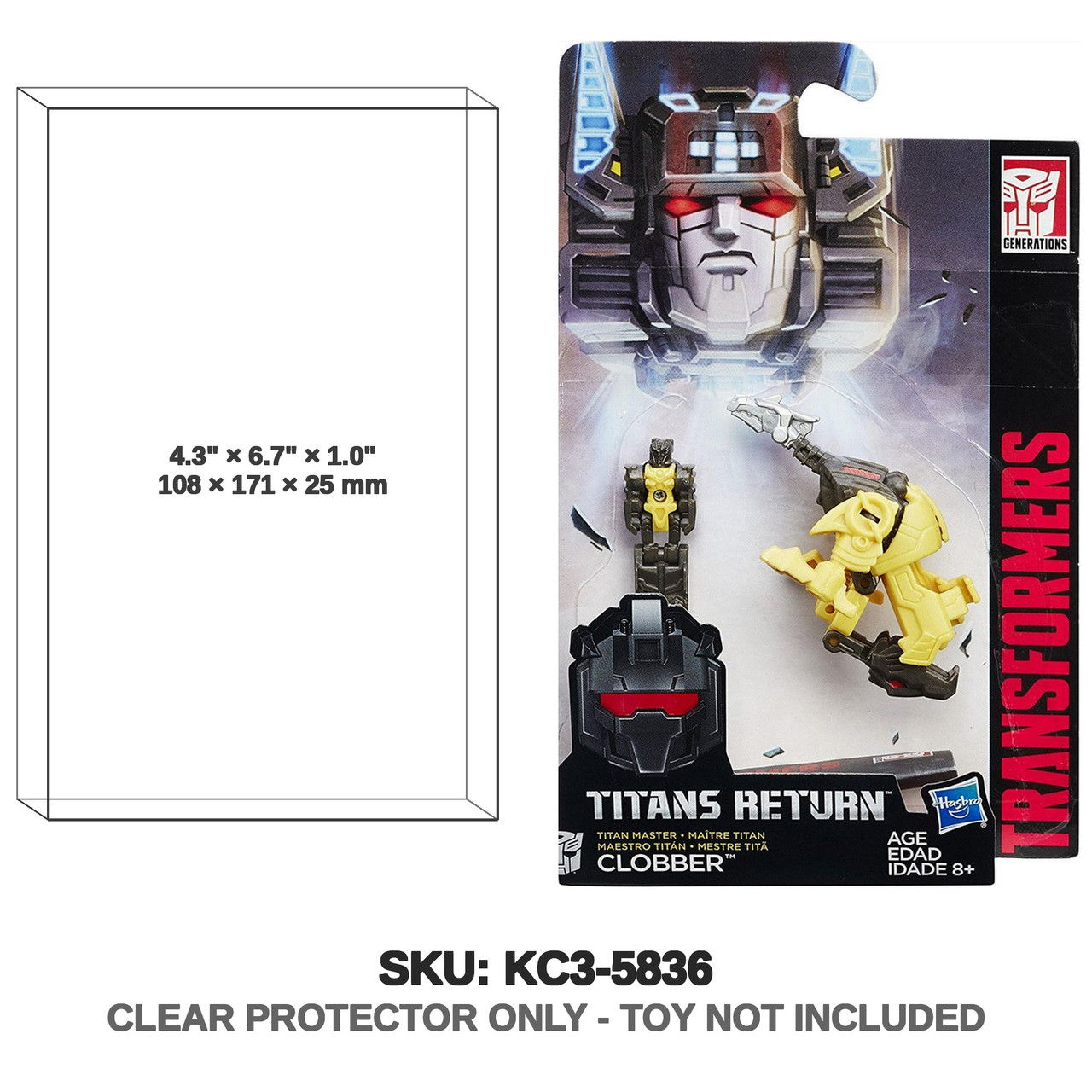 Hasbro Transformers Titans Return Clobber