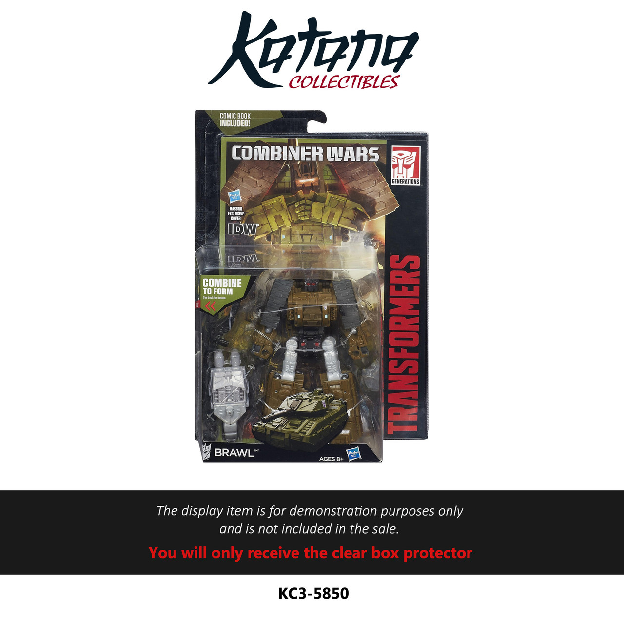 Katana Collectibles Protector For Transformers Combiner Wars Brawl