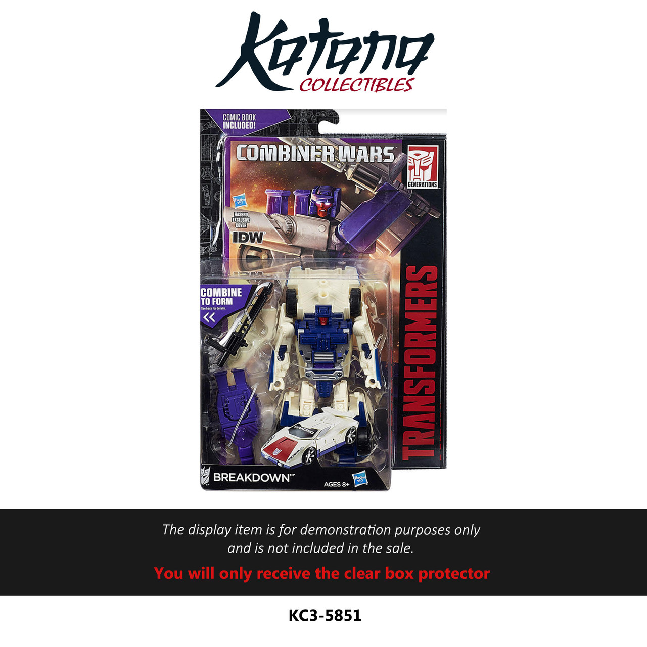 Katana Collectibles Protector For Transformers Combiner Wars Breakdown