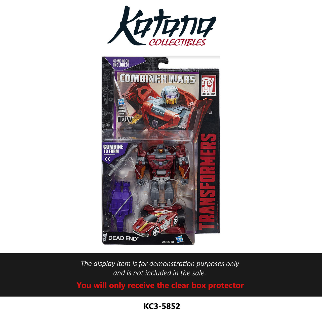 Katana Collectibles Protector For Transformers Combiner Wars Dead End