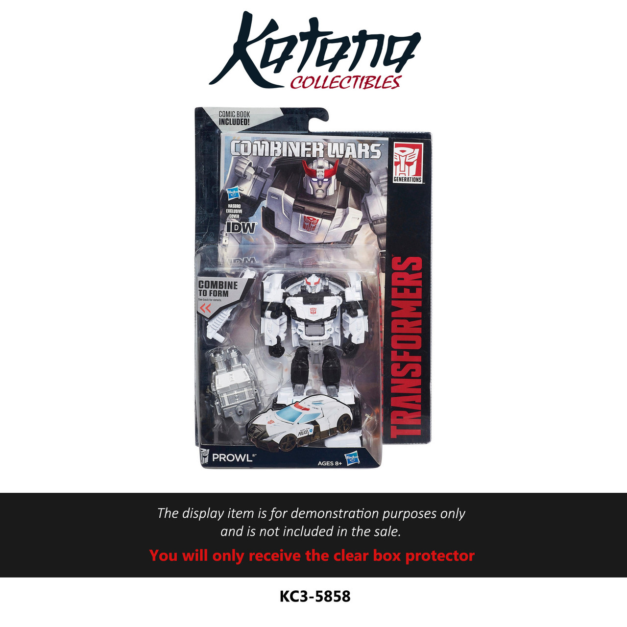 Katana Collectibles Protector For Transformers Combiner Wars Prowl