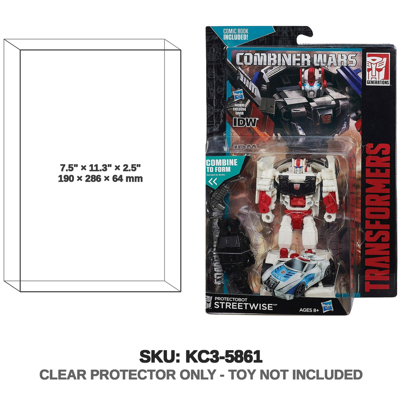 Hasbro Transformers Combiner Wars Protectobot Streetwise