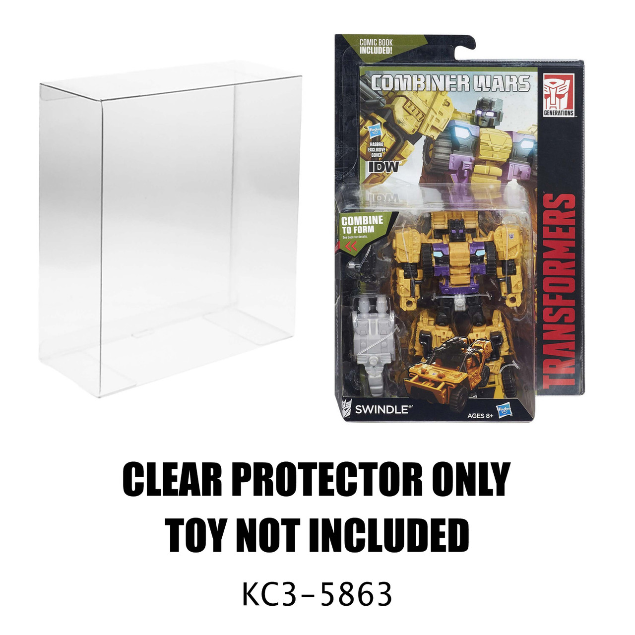 Protector For Transformers Combiner Wars Swindle