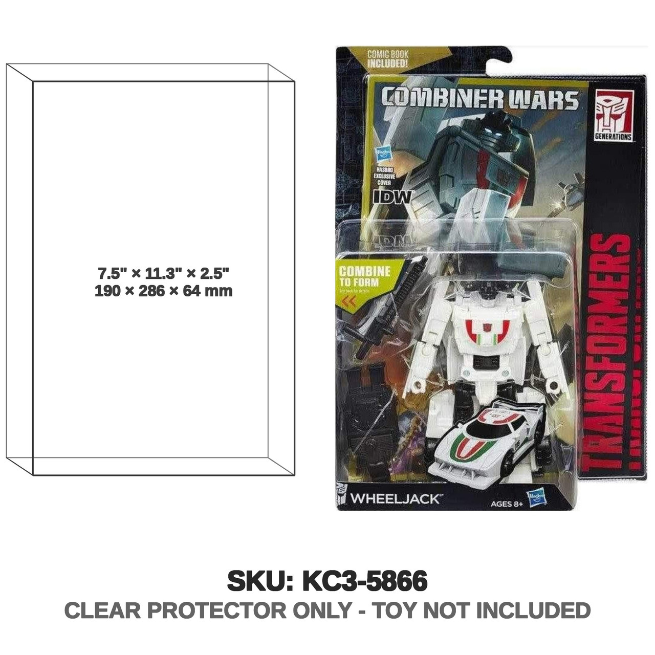 Wheeljack Transformers Combiner Wars Figure