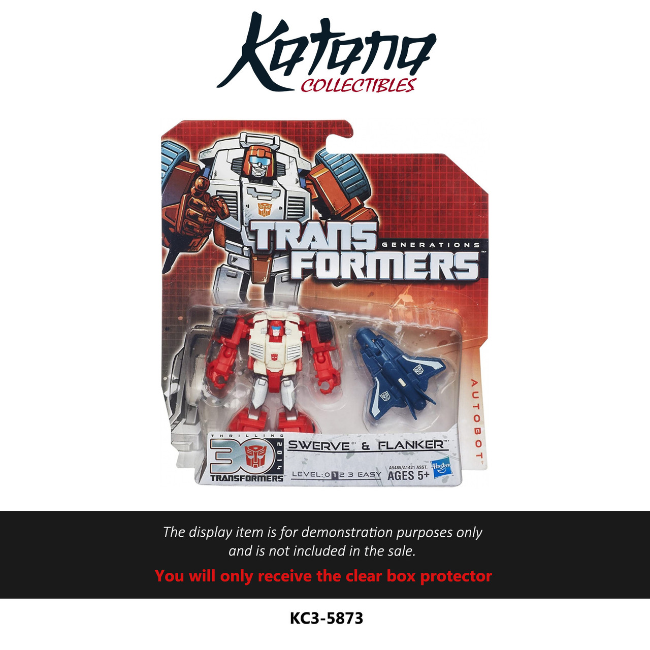 Katana Collectibles Protector For Transformers Thrilling 30 Legend Class - Swerve & Flanker