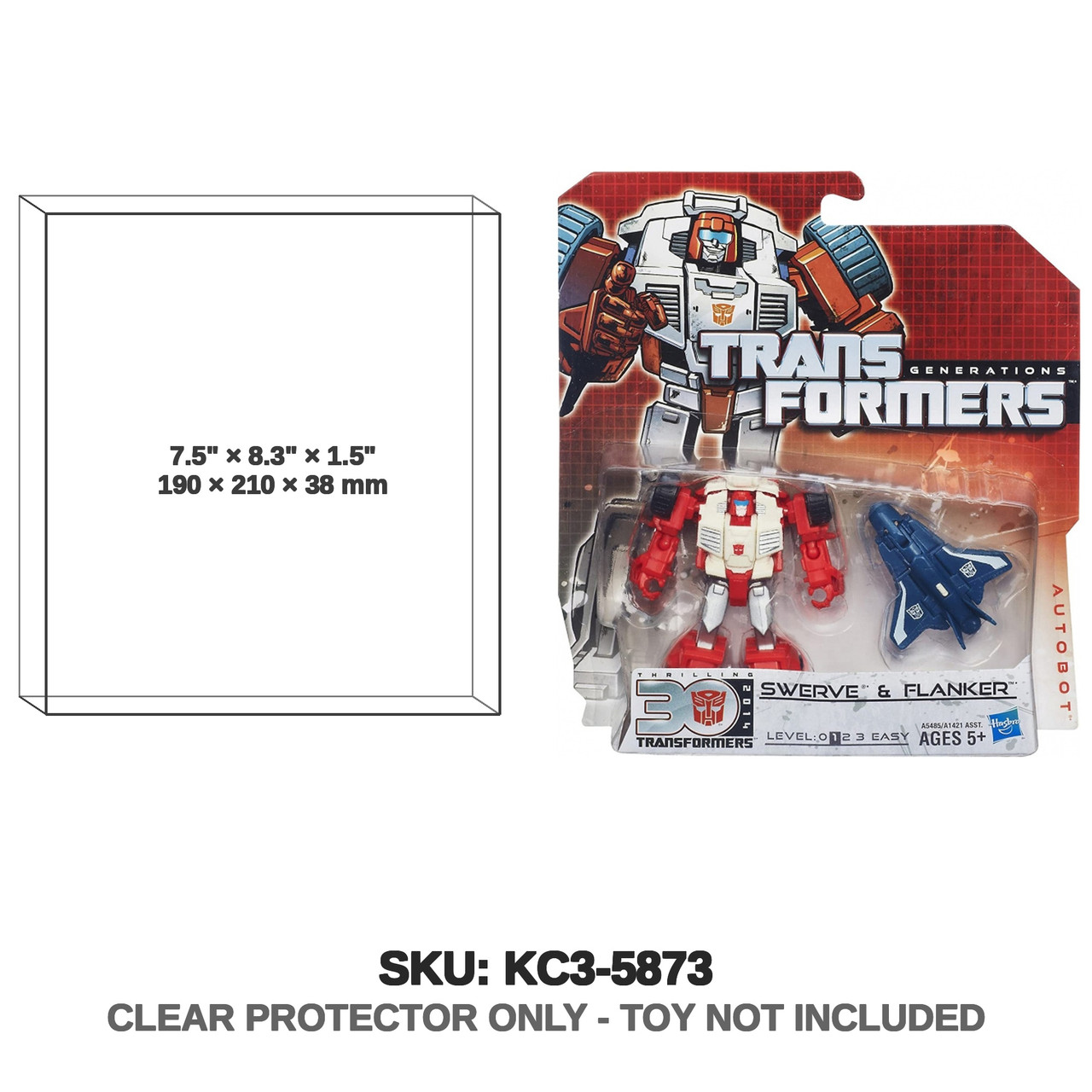 Swerve & Flanker Transformers Thrilling 30 Legend Class Figure