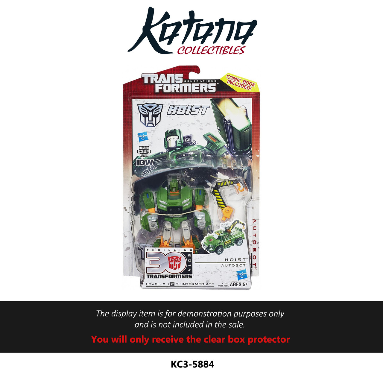 Katana Collectibles Protector For Transformers Thrilling 30 Deluxe Class - Hoist