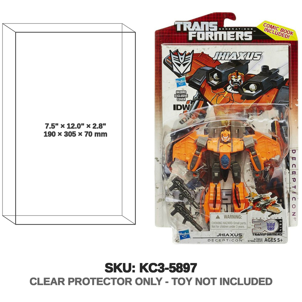 Hasbro Transformers Thrilling 30 Deluxe Class Jhiaxus