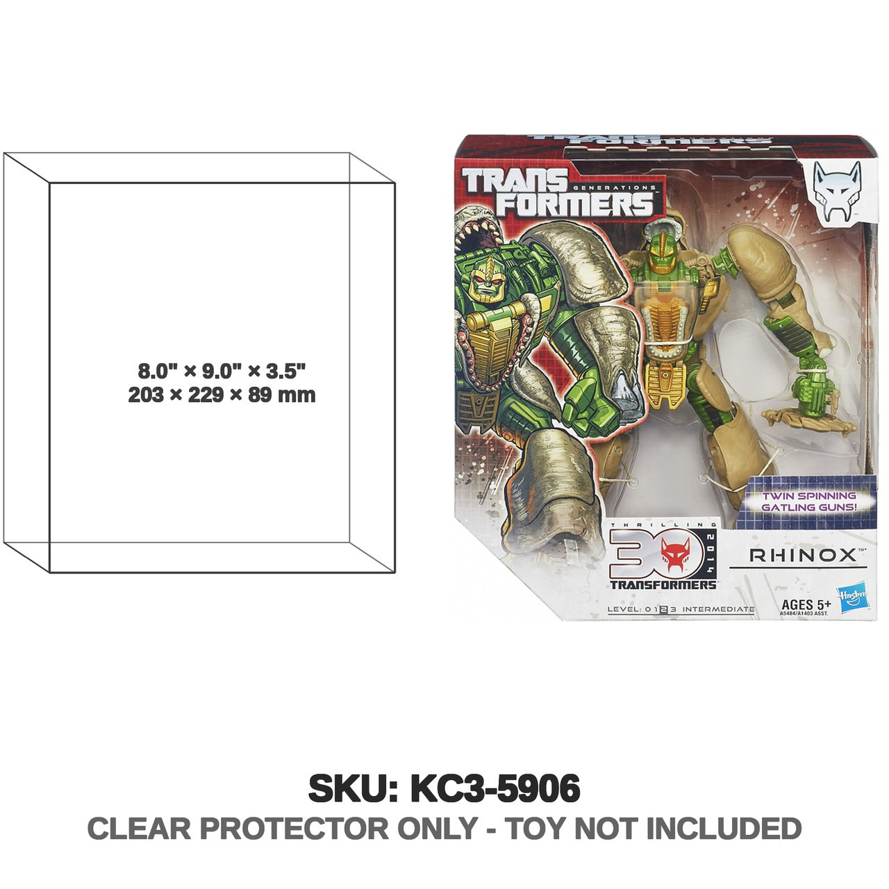 Rhinox Transformers Thrilling 30 Voyager Class Figure