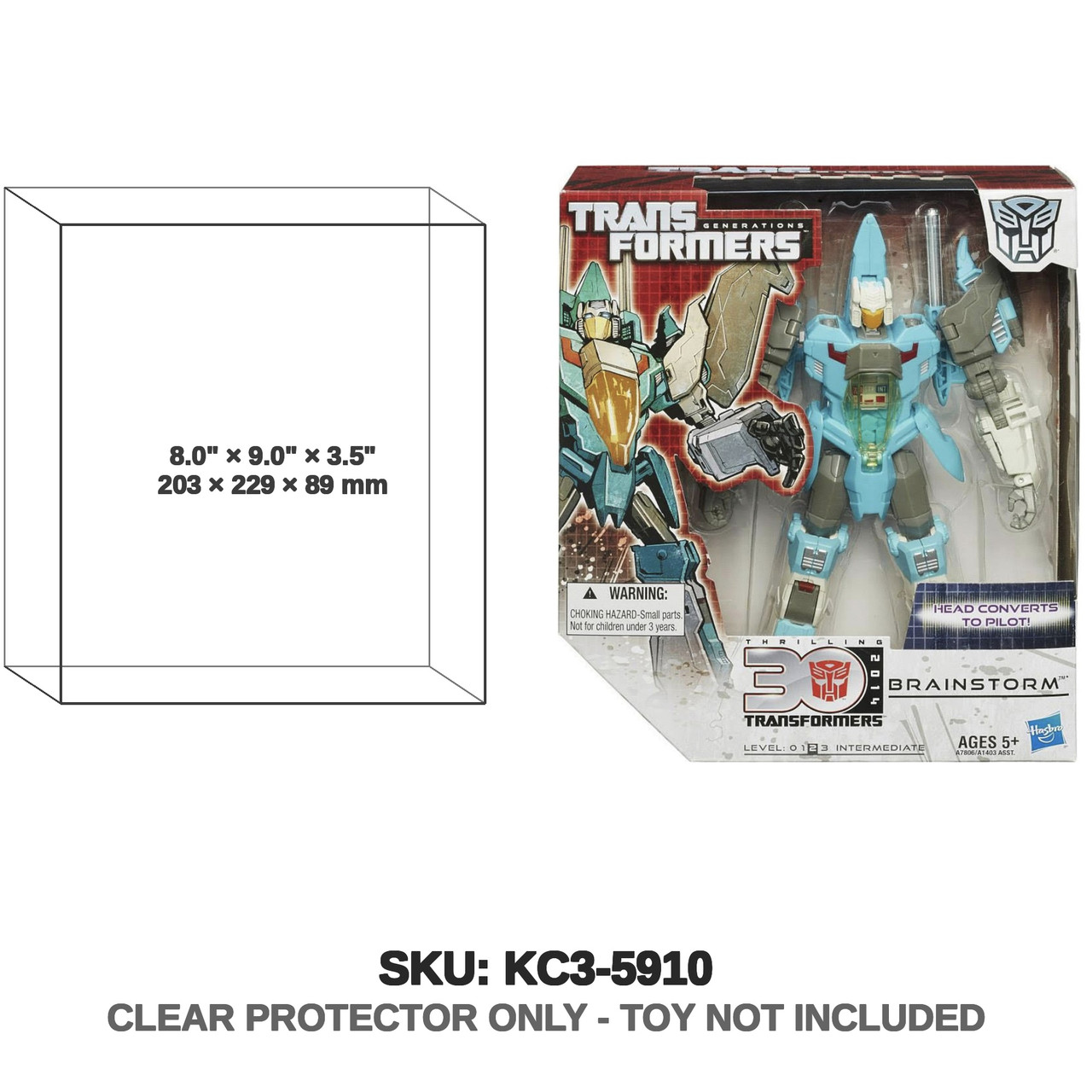Hasbro Transformers Thrilling 30 Voyager Class Brainstorm