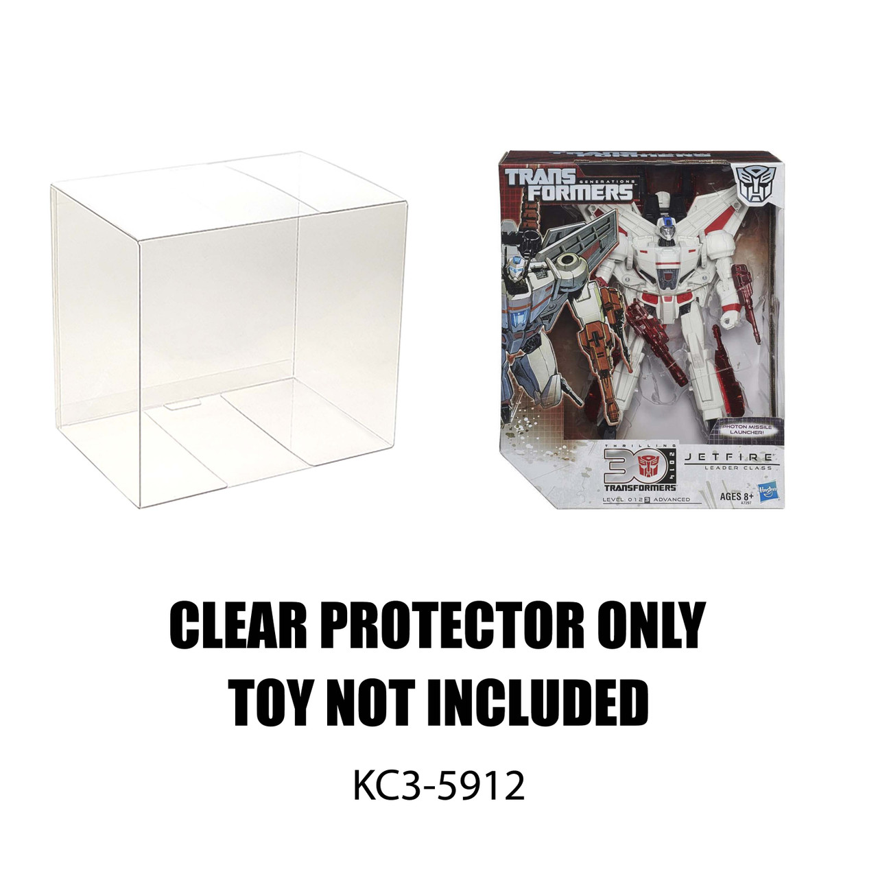 Protector For Transformers Thrilling 30 Leader Class - Jetfire