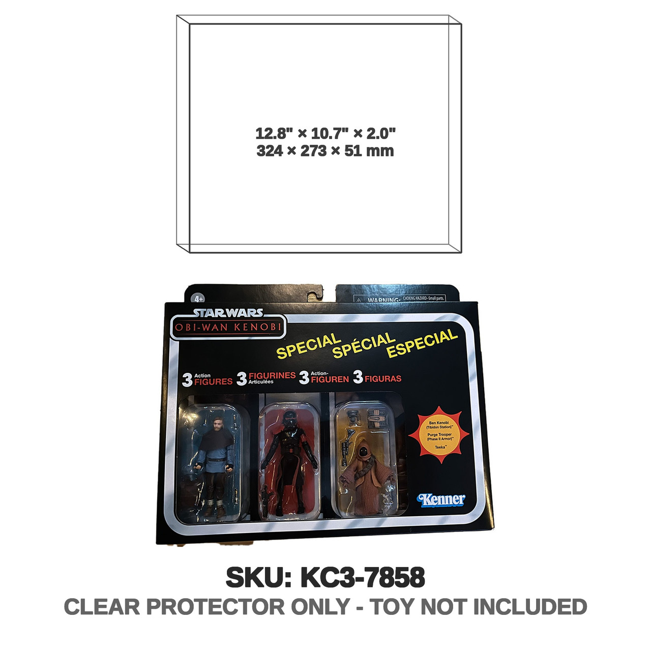 Obi-Wan Kenobi Star Wars Vintage Collection 3-Pack