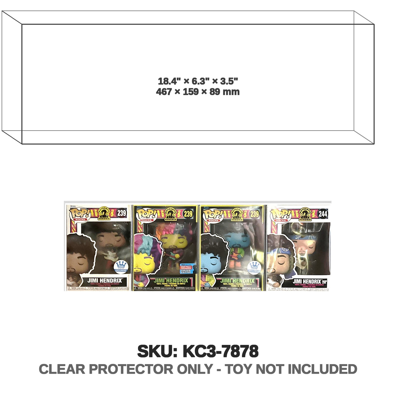 Funko 4 Standard Pops Side By Side