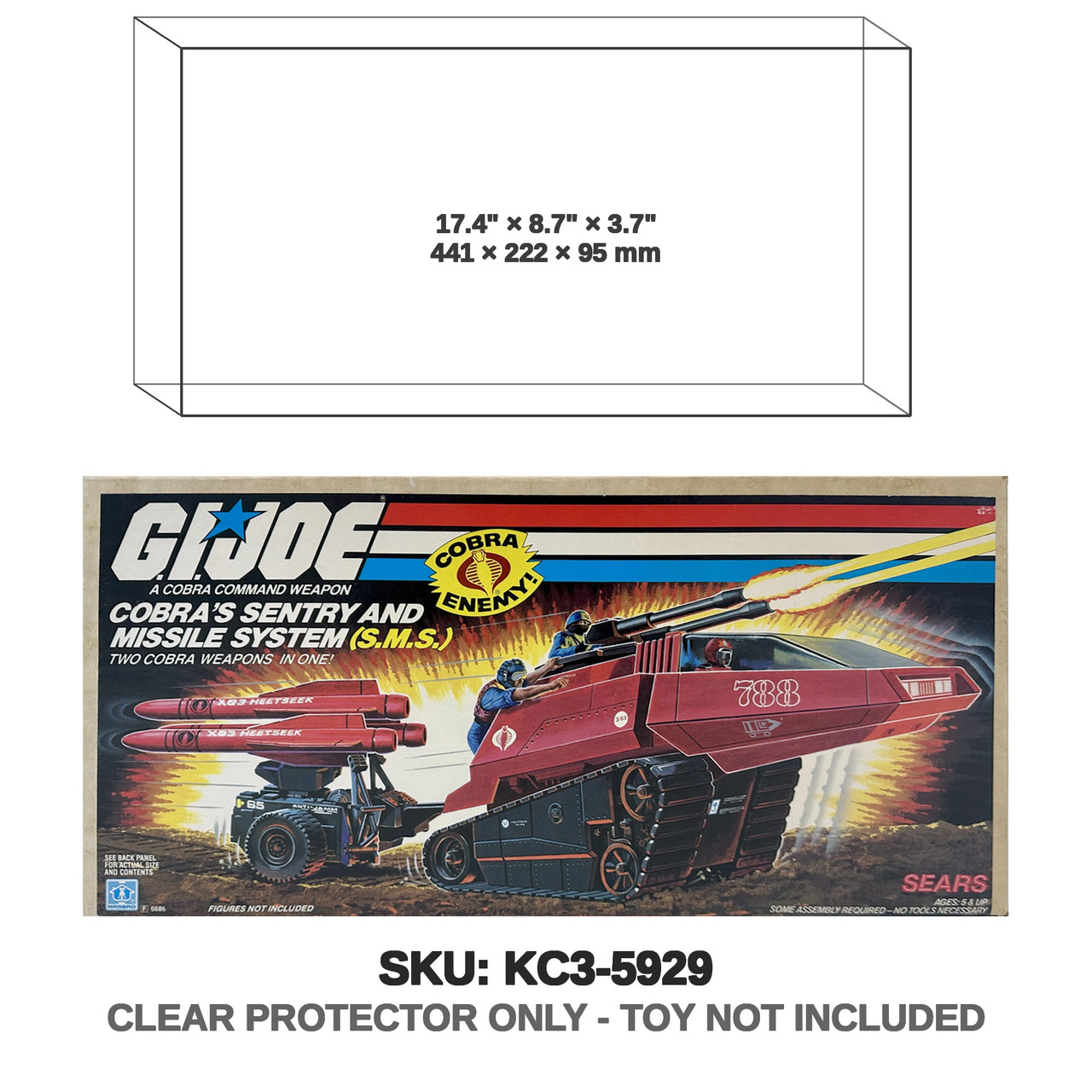 G.i. Joe Sears SMS Cobra's Sentry And Missle System