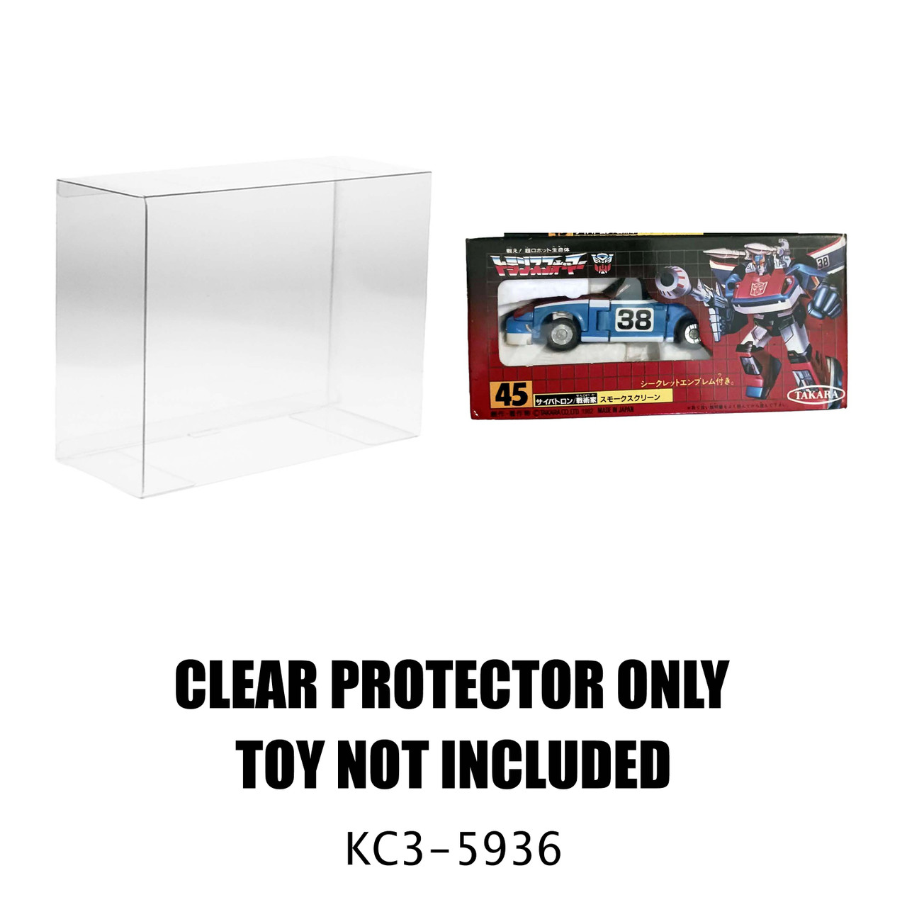 Protector For Transformers Japanese G1 Smokescreen